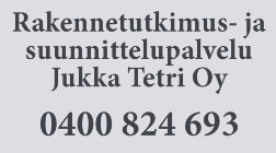 Rakennetutkimus- ja suunnittelupalvelu Jukka Tetri Oy